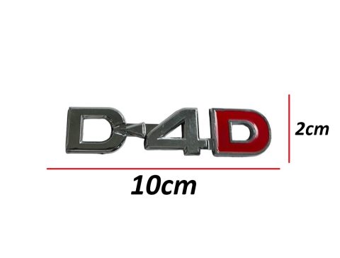 Arka Bagaj Krom Yazısı (D4D)