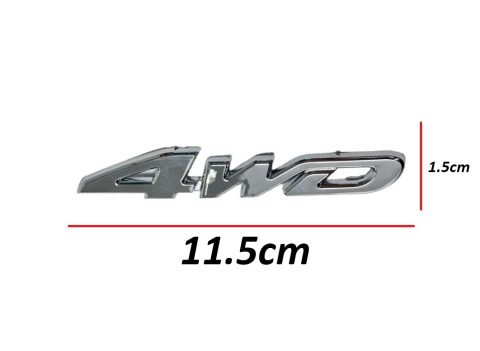 Arka Bagaj Krom (4wd Yazısı)